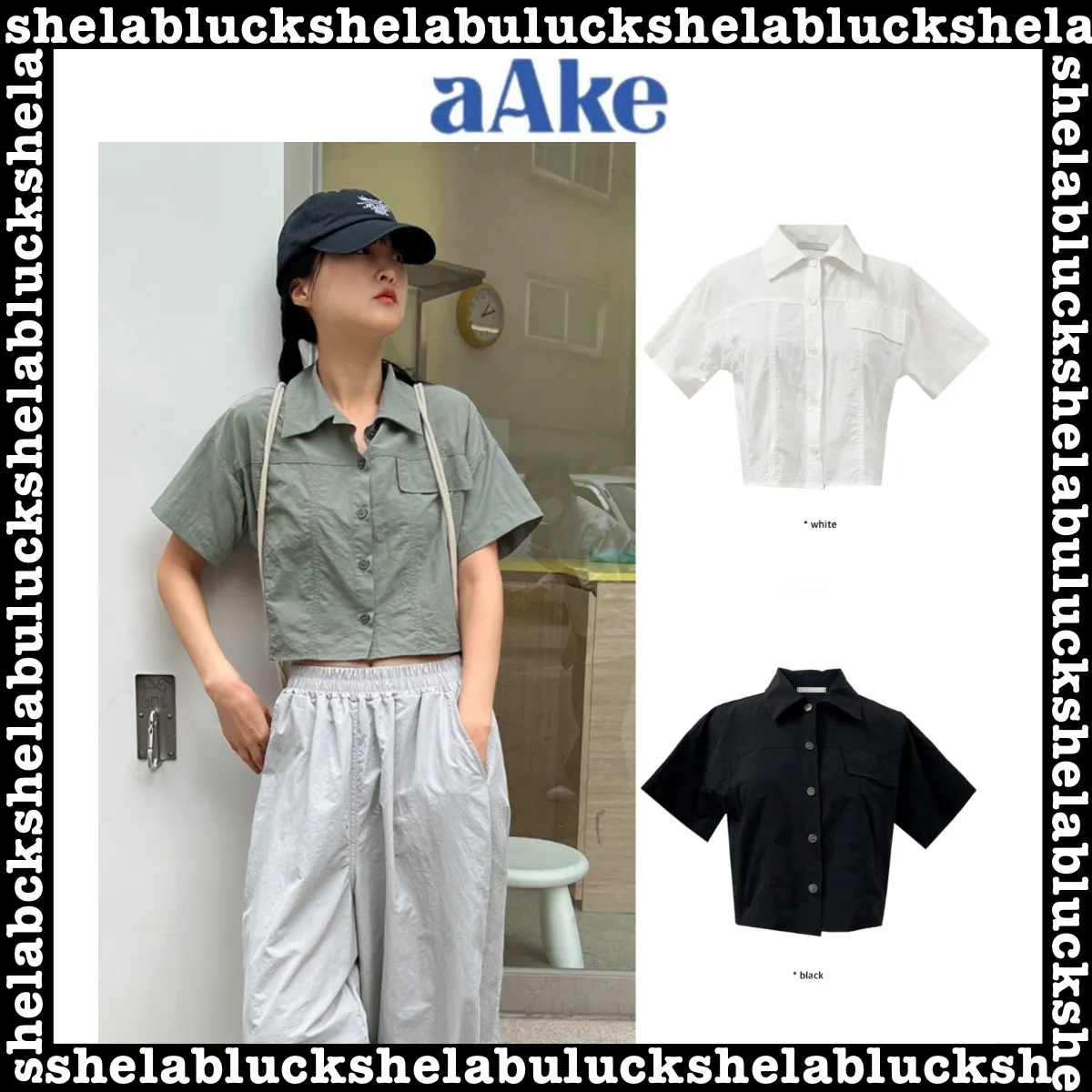 AAKE  |Street Style Shirts & Blouses