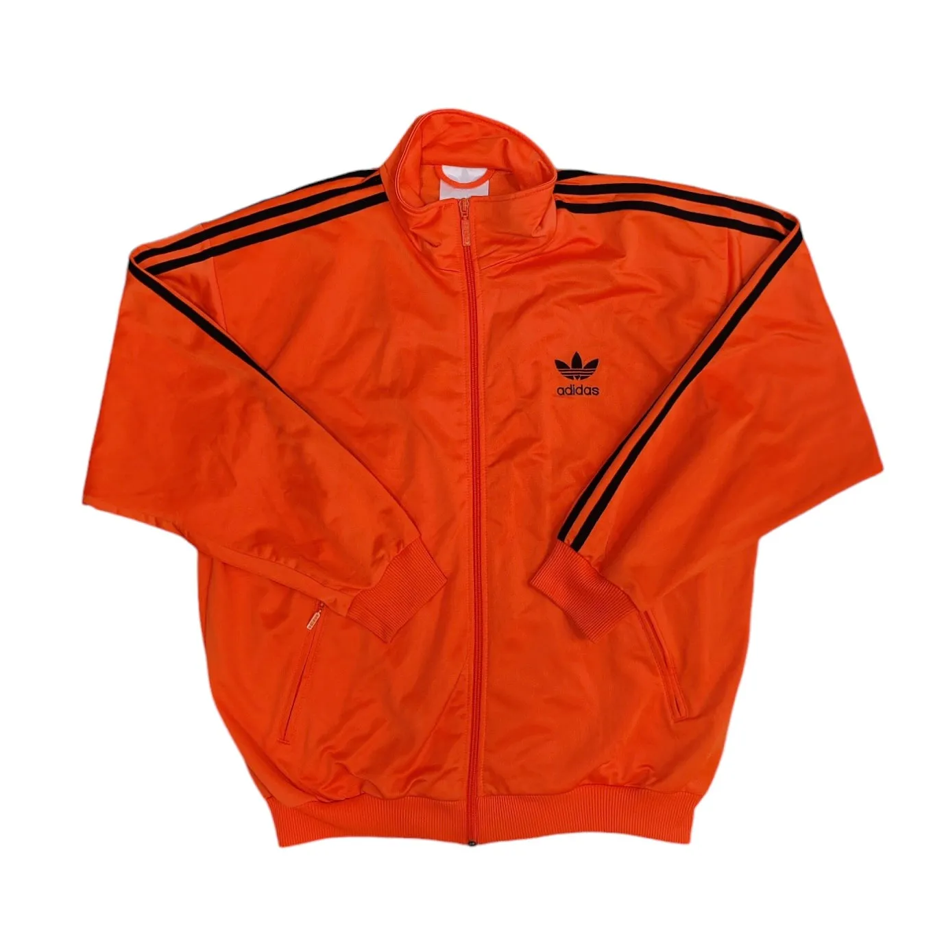 Adidas Neon Orange Track Jacket