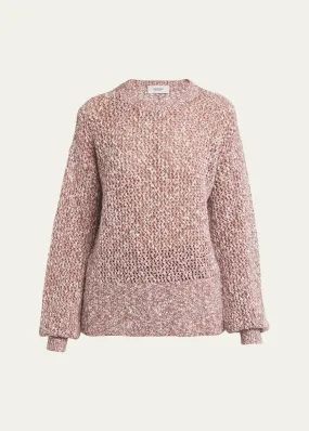 Agnona Speckled Cashmere Wool Sweater