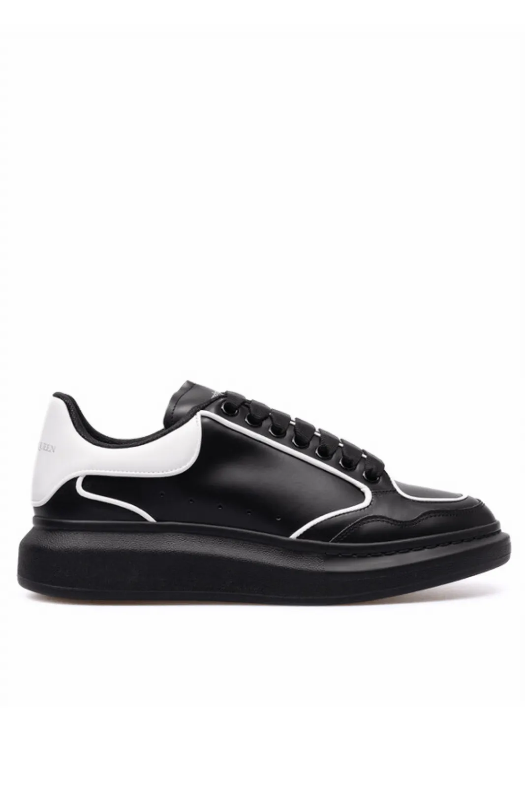 Alexander McQueen Oversized Retro Sneaker 'Black White'