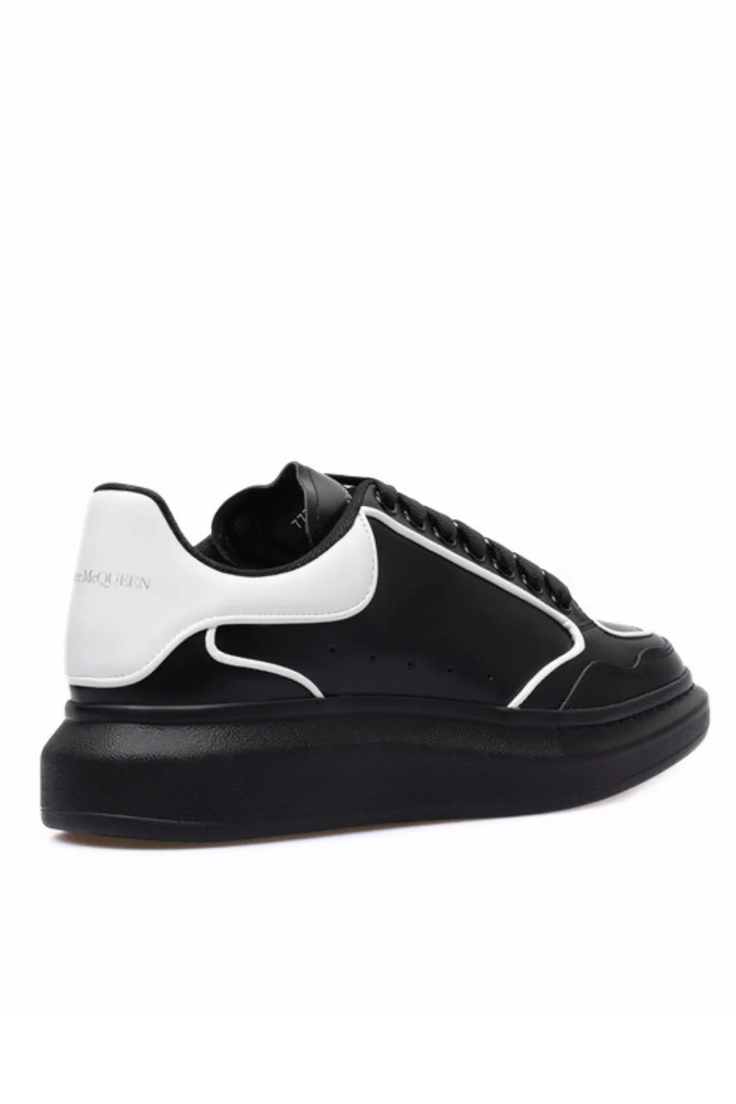 Alexander McQueen Oversized Retro Sneaker 'Black White'