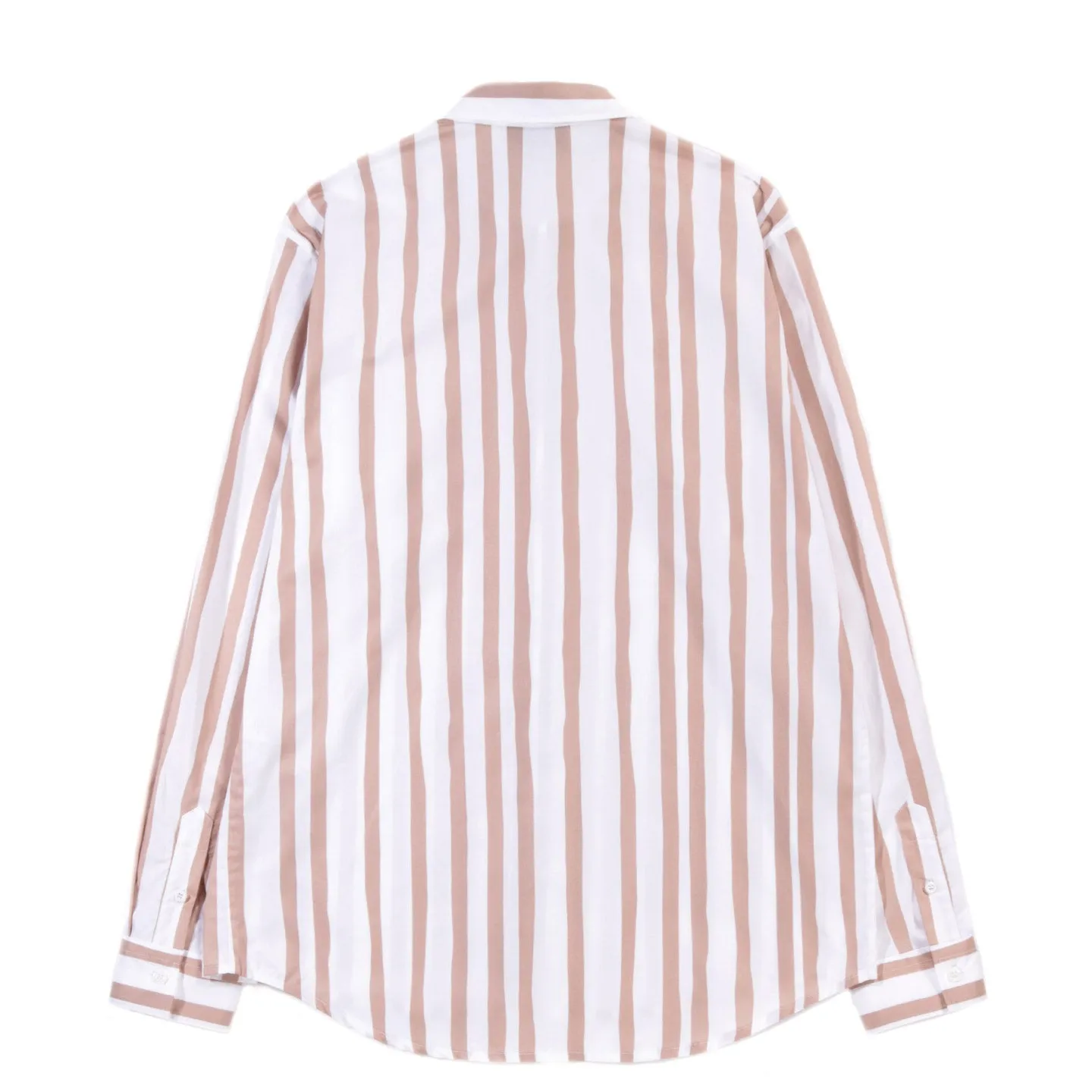 A.P.C. MATHIEU SHIRT CAMEL STRIPE