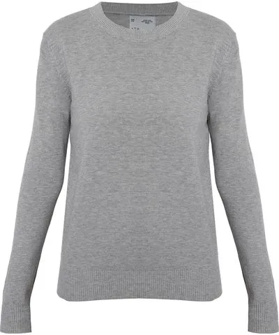 Ats the Label Women's Amara Grey Ribbed Knit Top