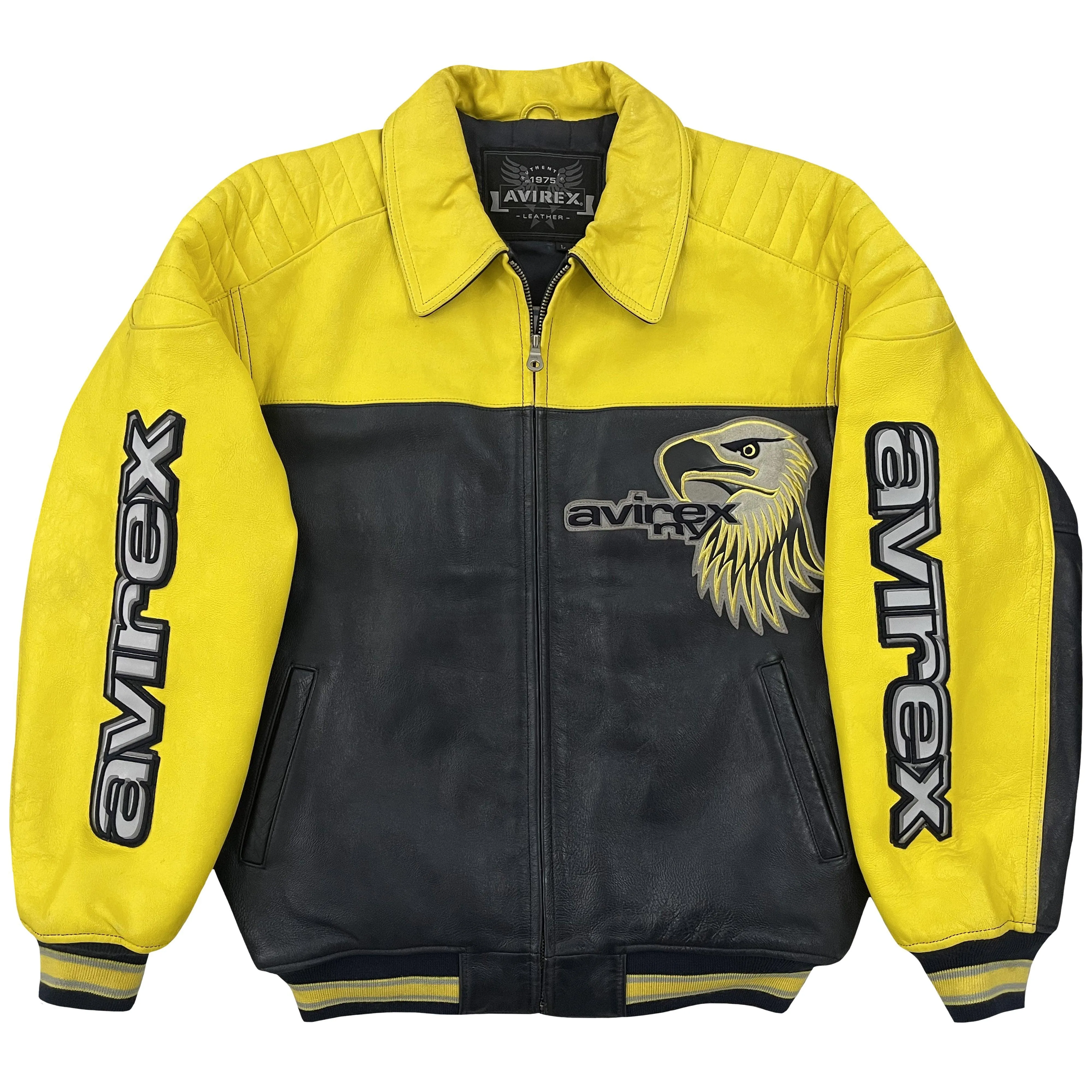 Avirex Leather Varsity Jacket