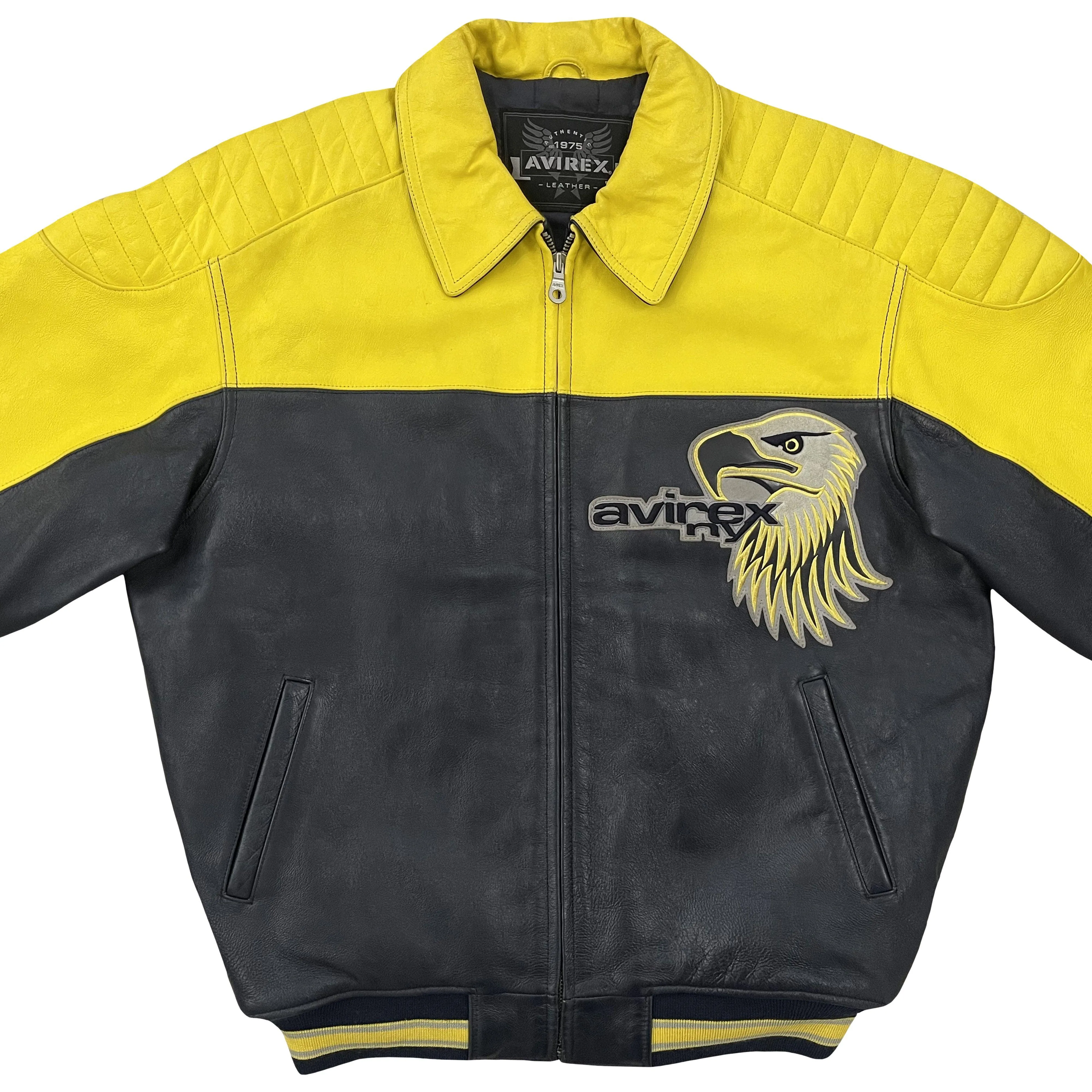 Avirex Leather Varsity Jacket