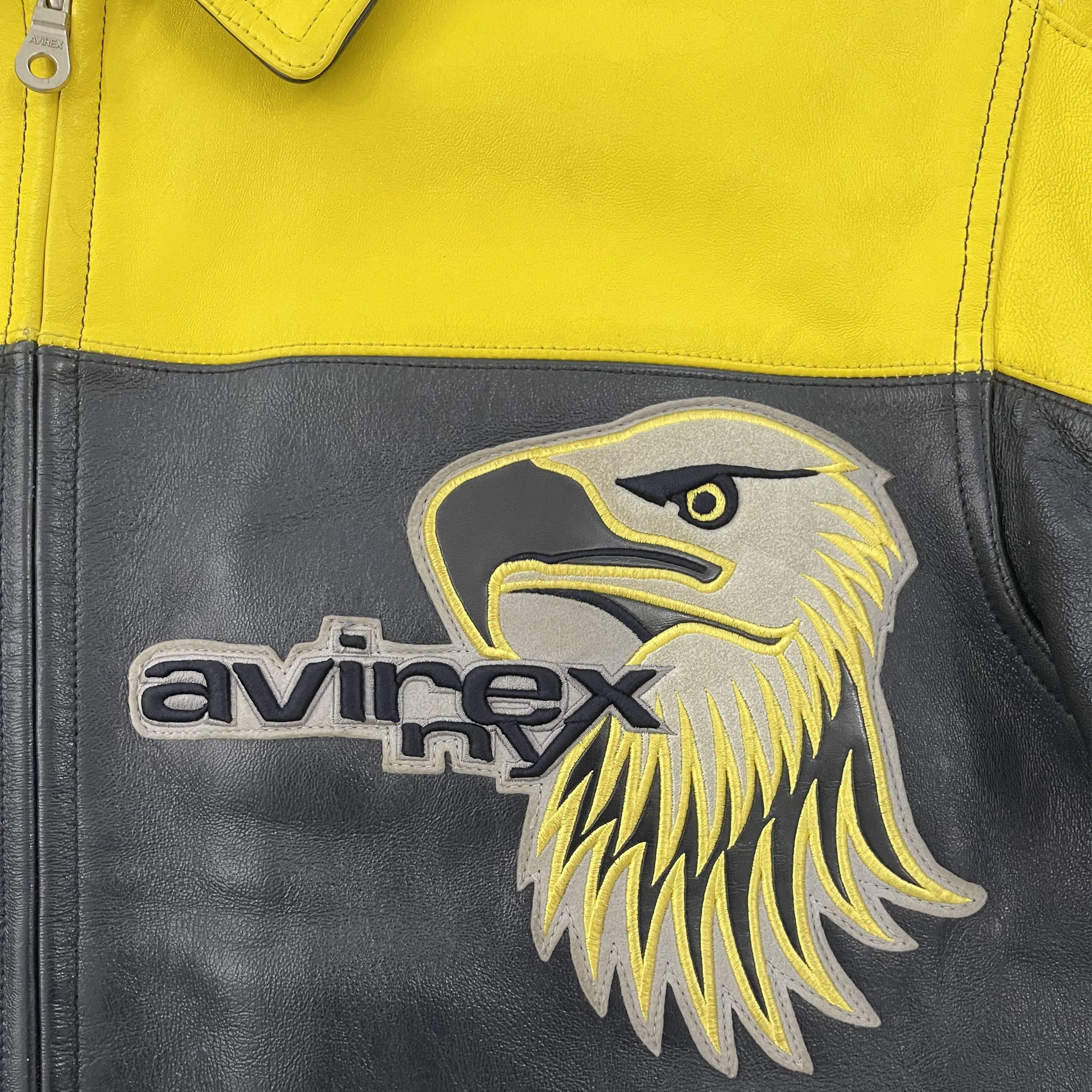 Avirex Leather Varsity Jacket