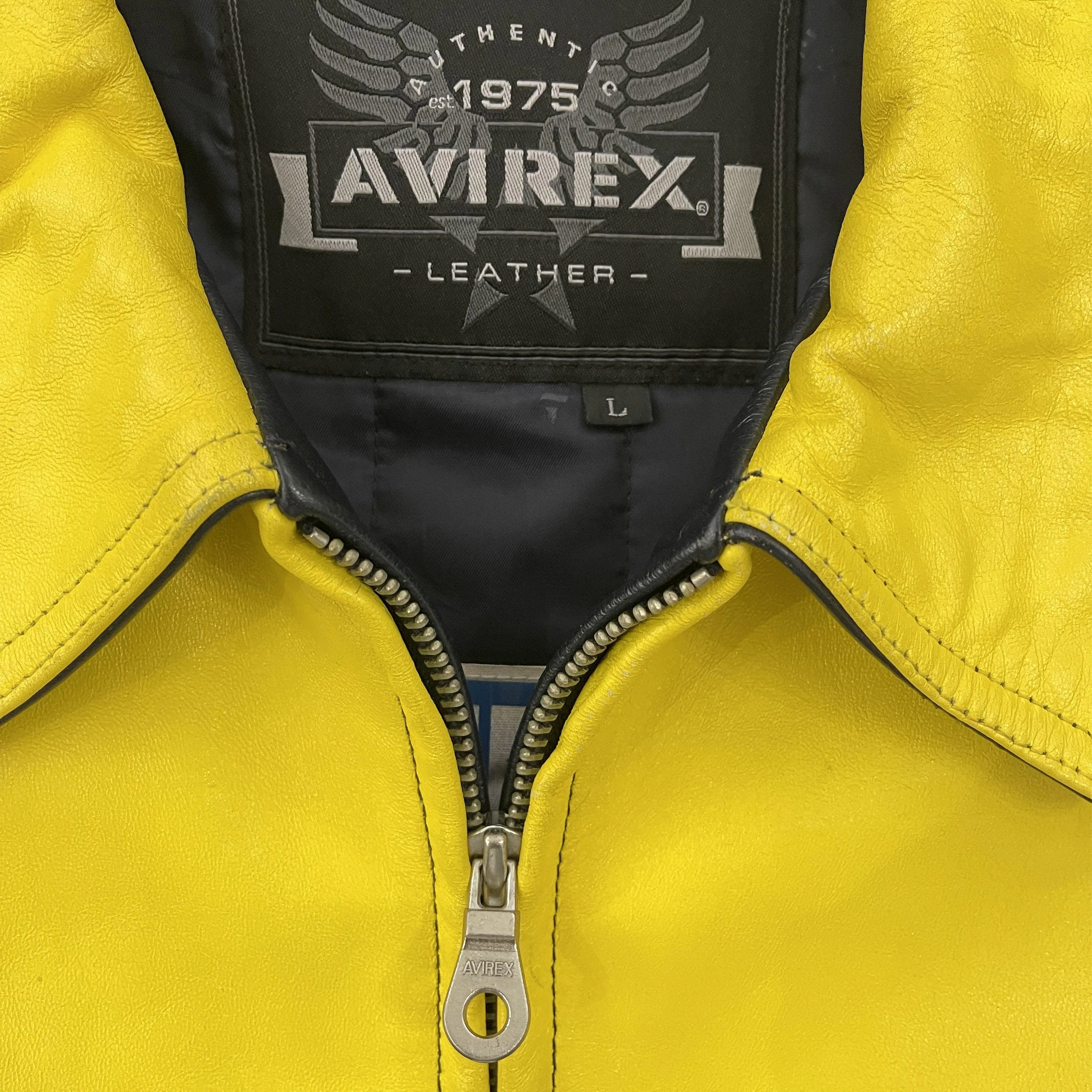 Avirex Leather Varsity Jacket