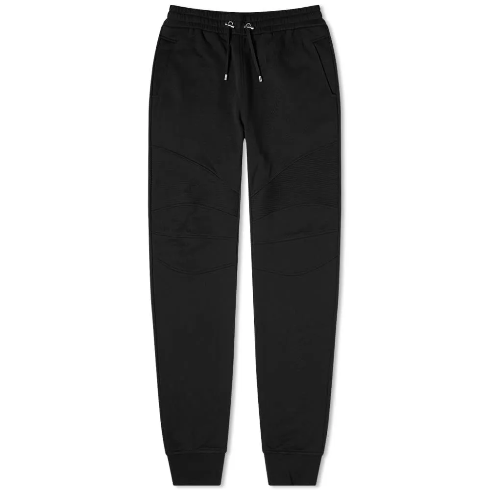 Balmain Logo Biker Sweat PantBlack