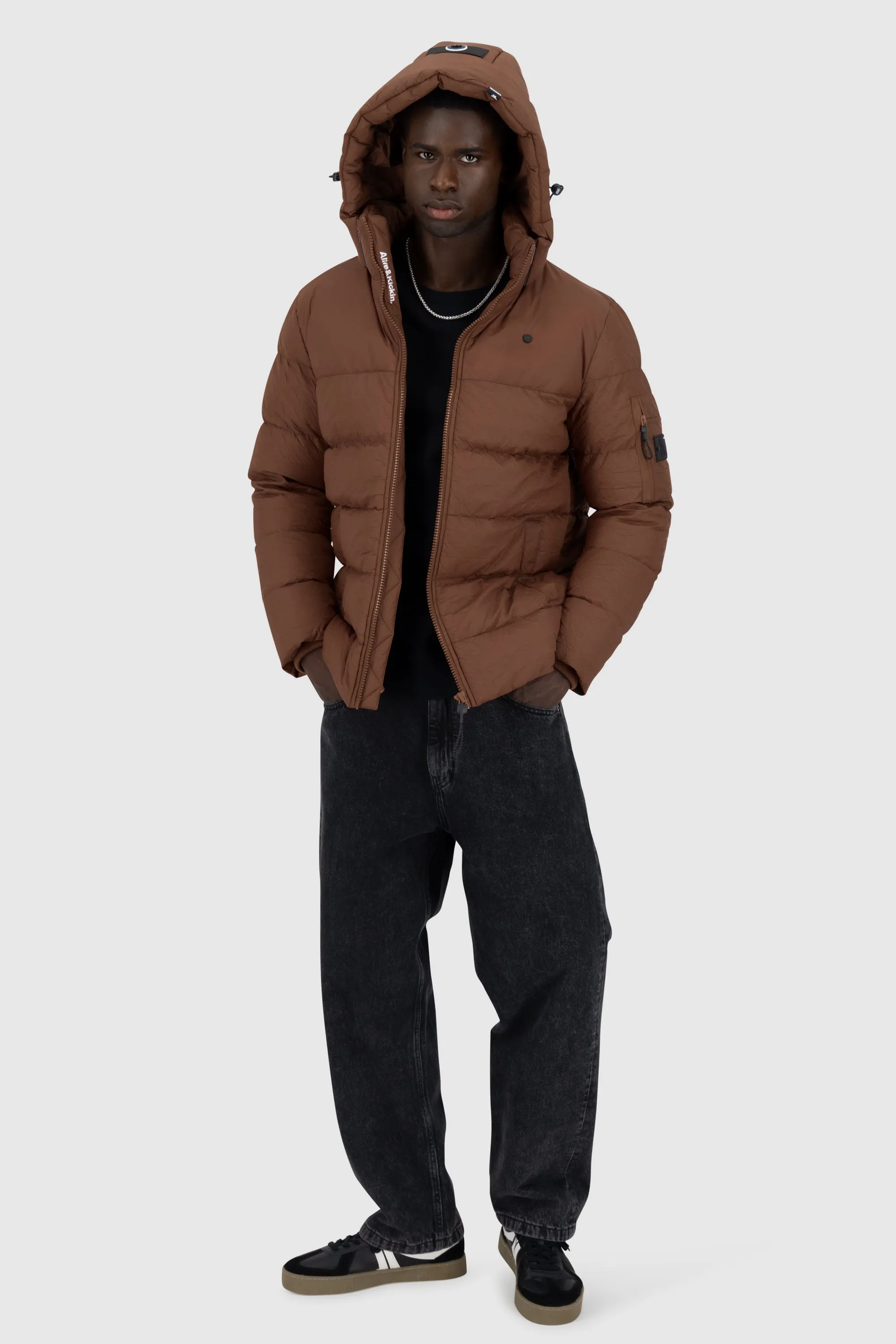 BeatAK A Puffer Jacket Braun