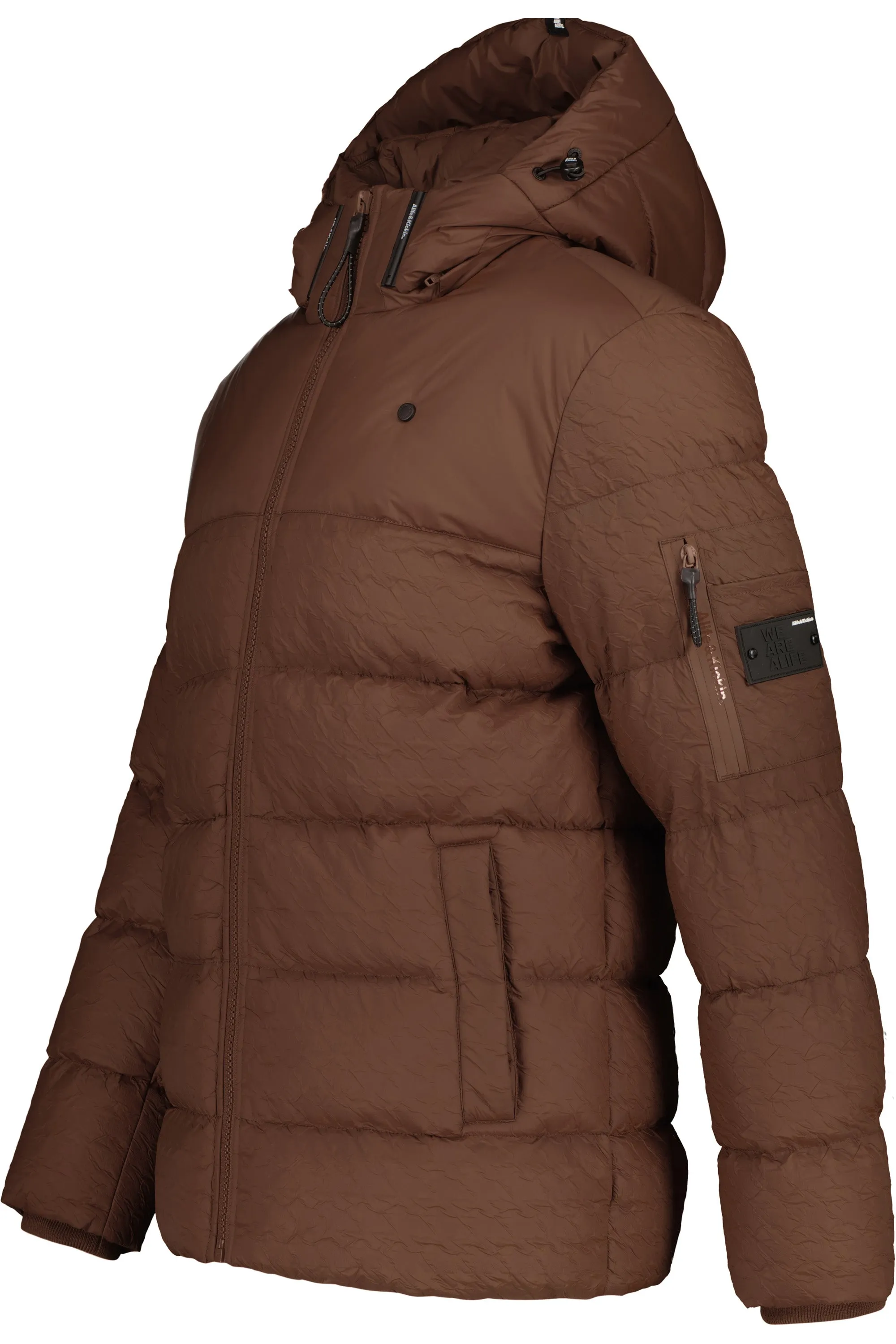 BeatAK A Puffer Jacket Braun