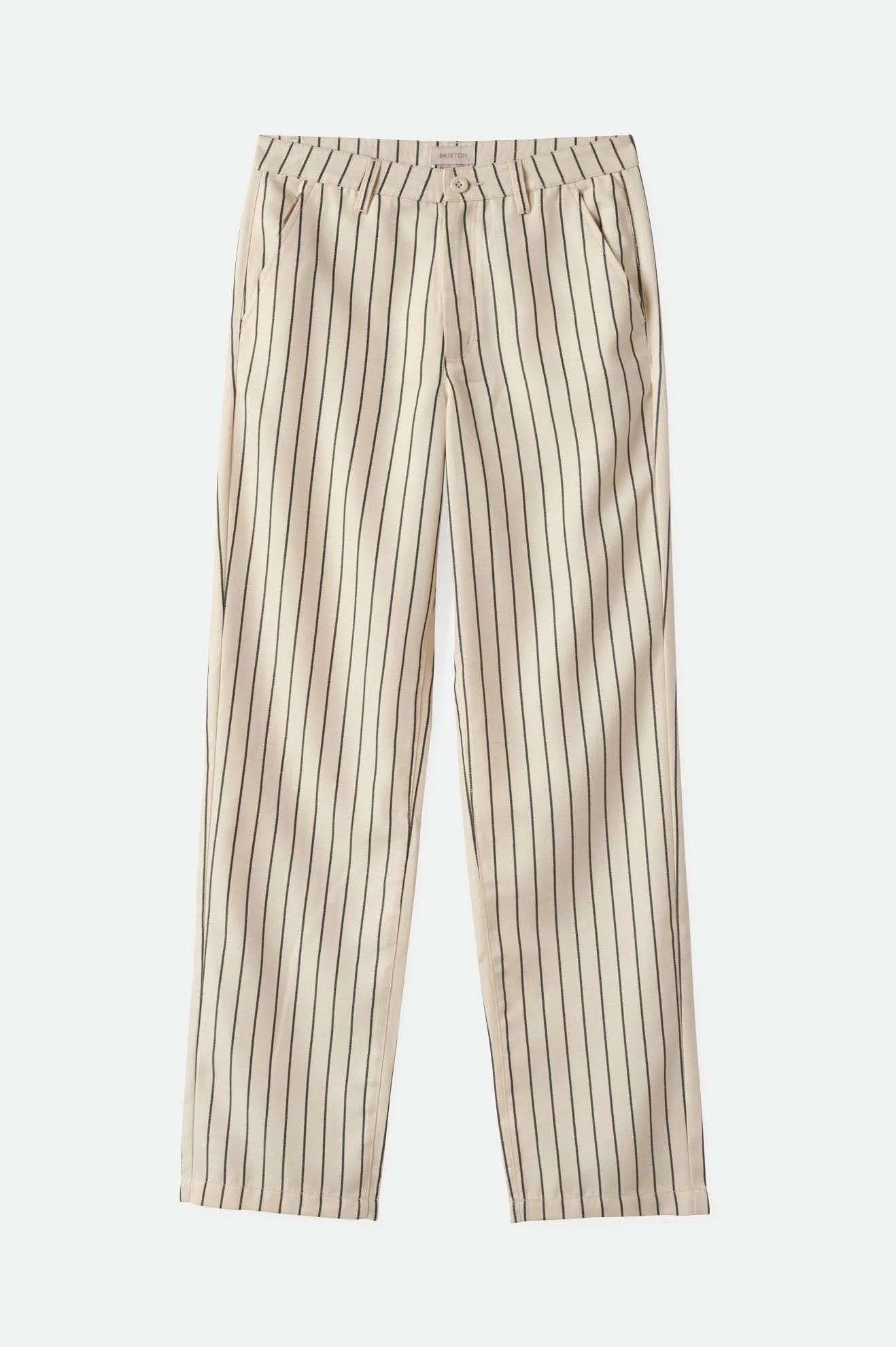 Bedford Pant - Whitecap/Washed Black Pinstripe