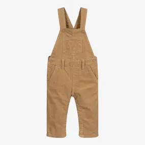 Beige Corduroy Dungarees