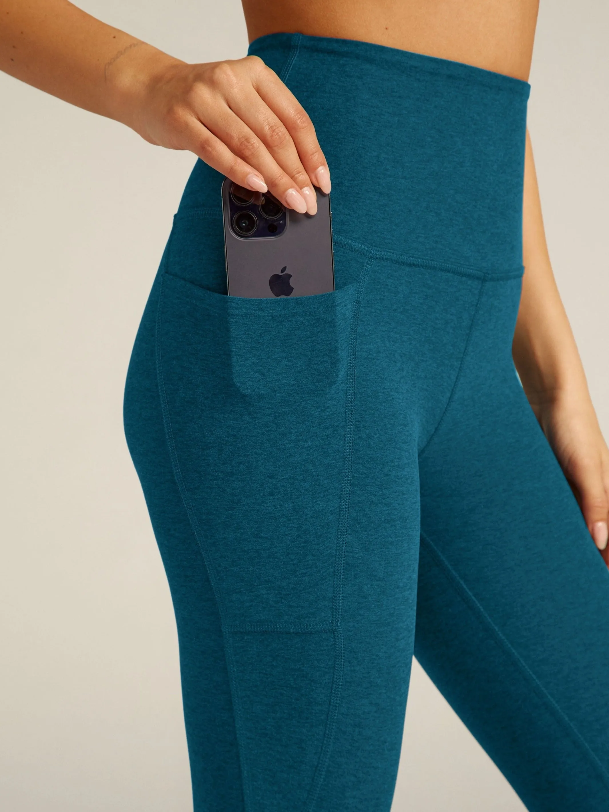 Beyond Yoga Spacedye Out Of Pocket High Waisted Midi Legging