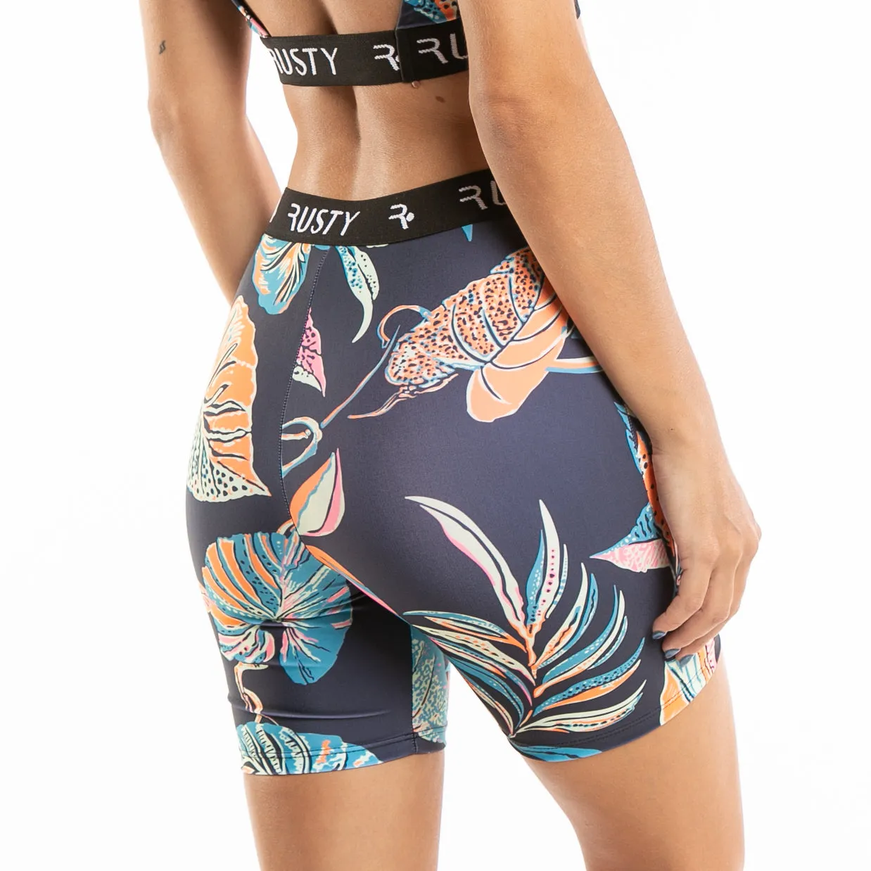 Biker Rusty Night Garden Biker Short Ld Dark Blue