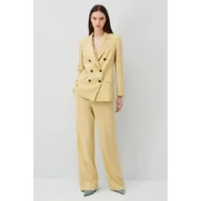 Blazer doppiopetto donna Giallo