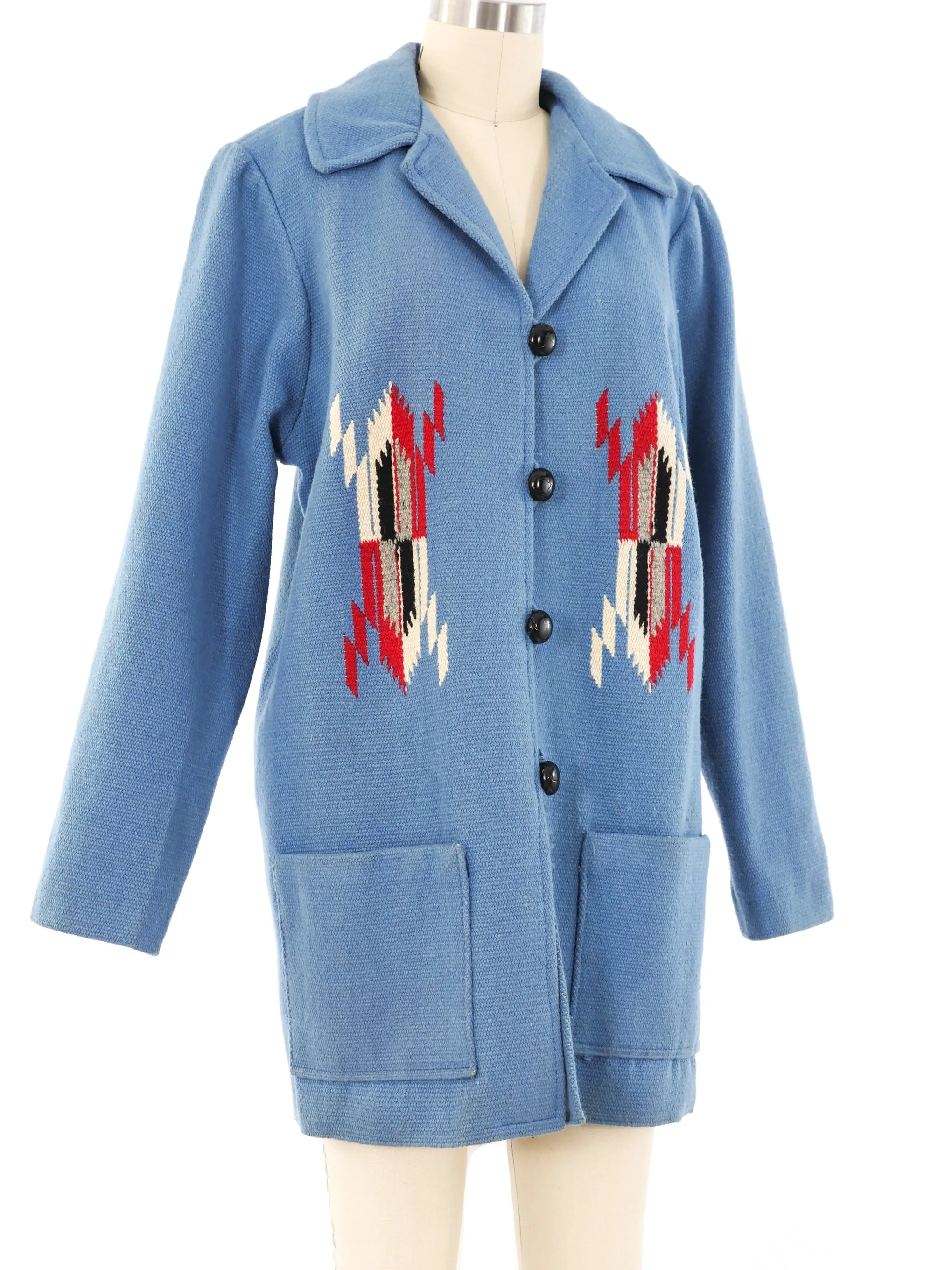 Blue Chimayo Jacket