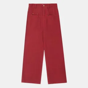 Bold | Straight Red Jeans