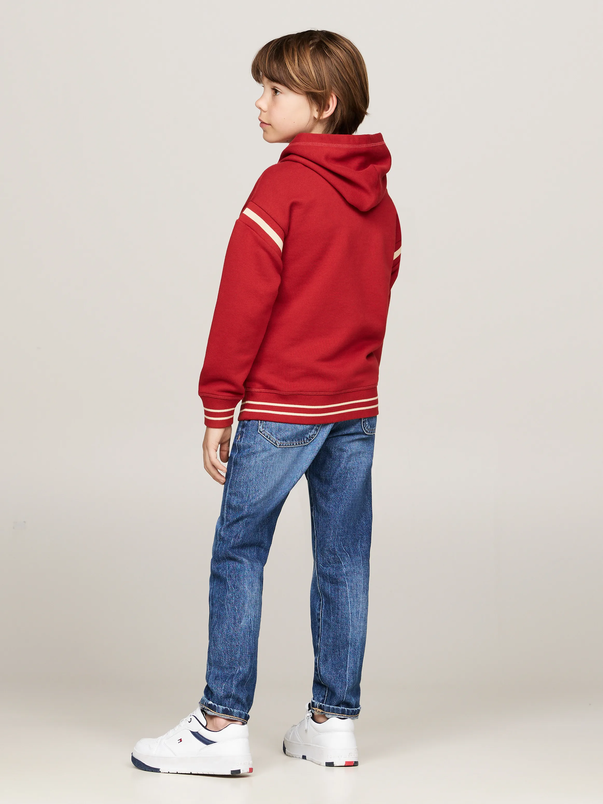 Boys 8-16 Hilfiger Monotype Logo Embroidery Hoodie | Hoodies | Tommy Hilfiger