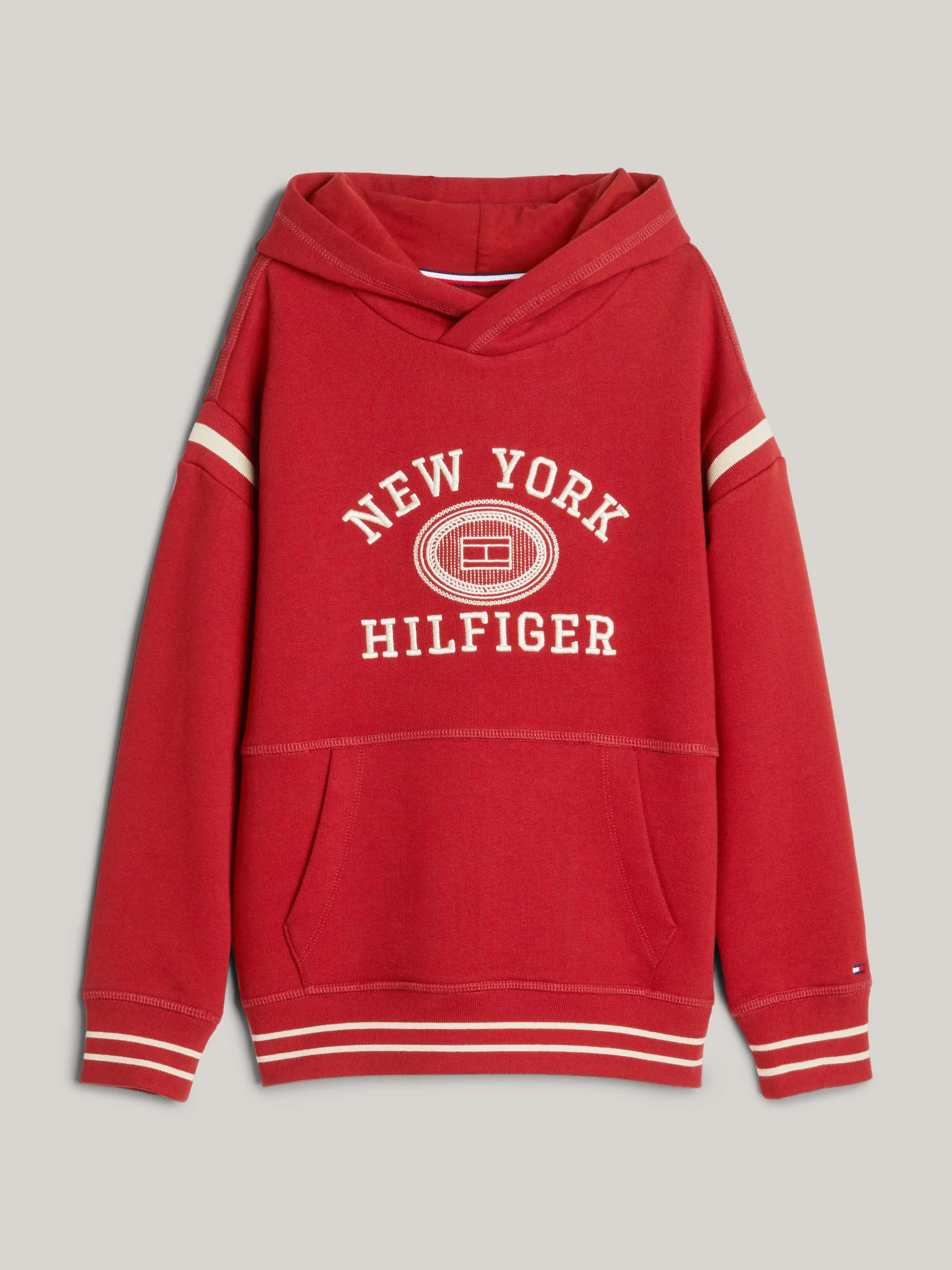 Boys 8-16 Hilfiger Monotype Logo Embroidery Hoodie | Hoodies | Tommy Hilfiger