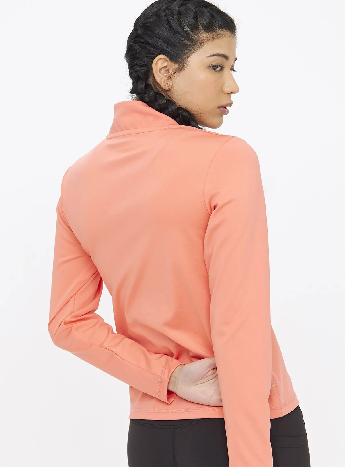 Buy Active Coral Zip-Through Jacket L | Hoodies and sweatshirts | Tu