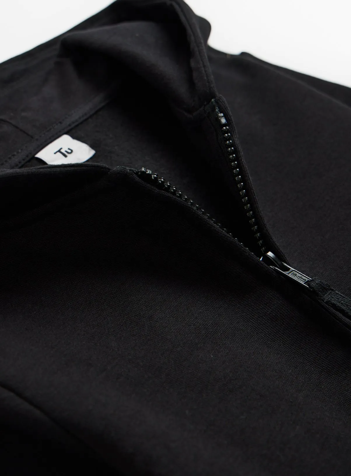 Buy Black Zip-Through Hoodie 4 years | Jumpers and hoodies | Tu