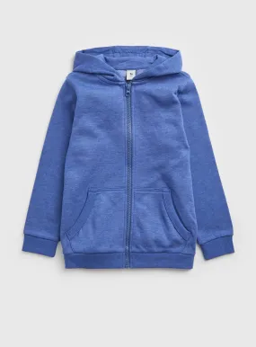 Buy Blue Zip Through Hoodie 10 years | Jumpers and hoodies | Tu