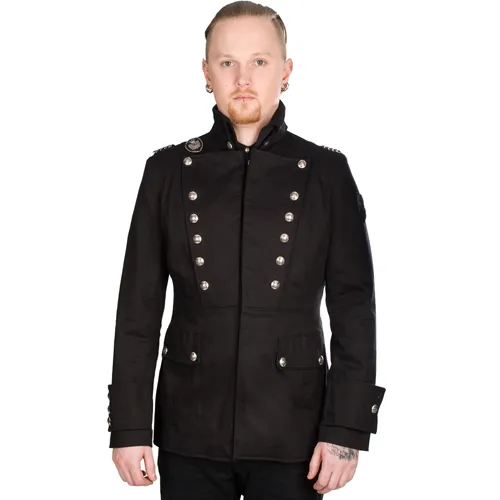 Buy Chilean Rose Military Goth Jacket for Men | Kilt and Jacks