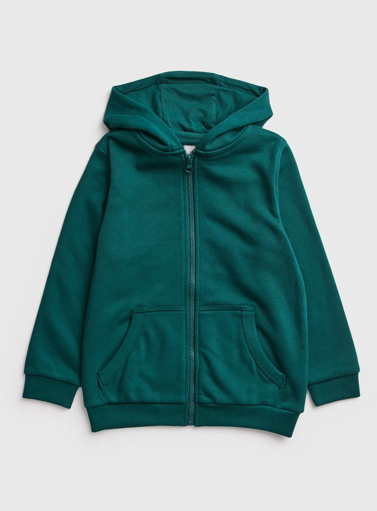 Buy Teal Zip Through Hoodie 10 years | Jumpers and hoodies | Tu