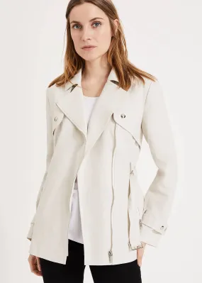 Cara Soft Biker Coat