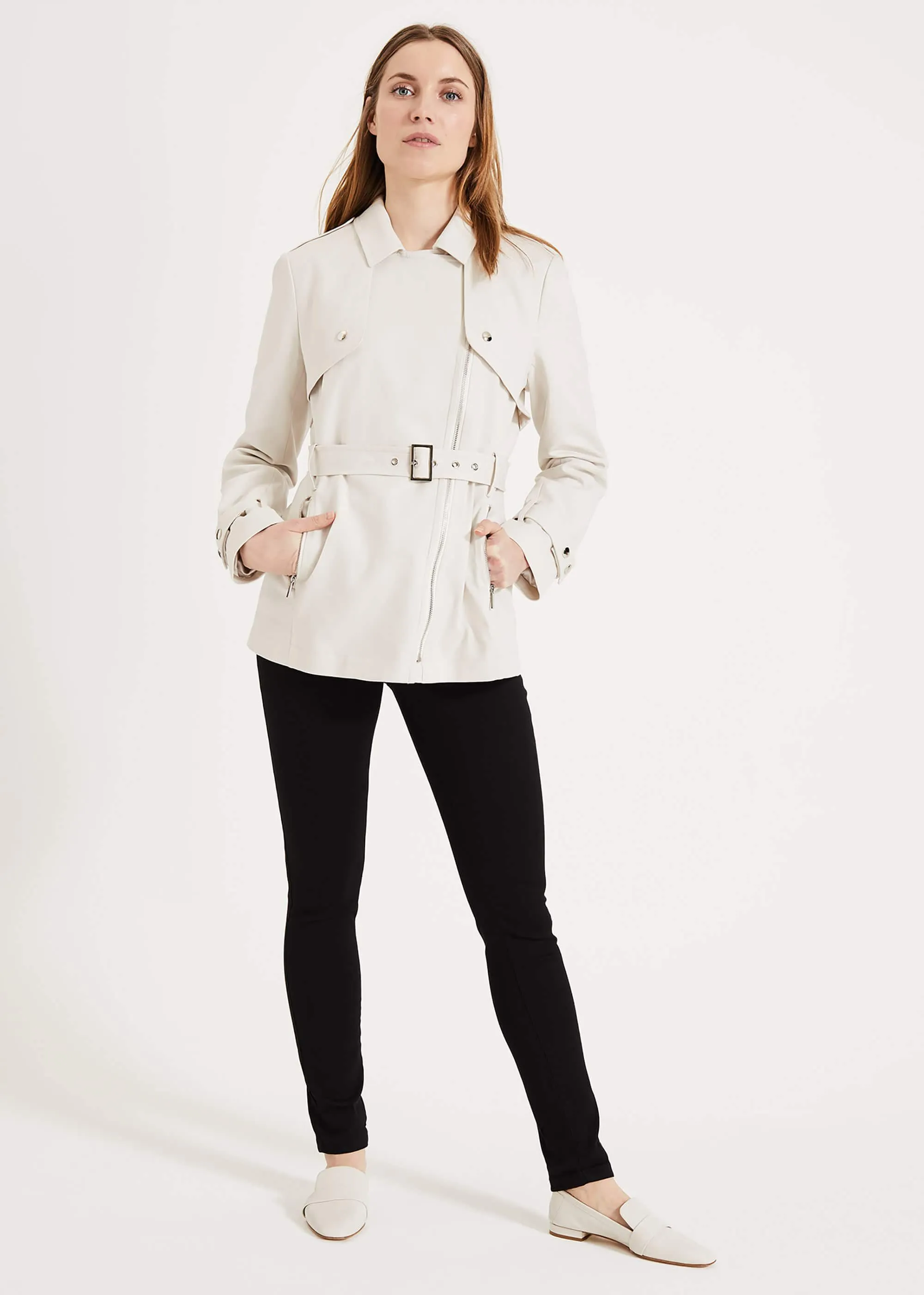 Cara Soft Biker Coat