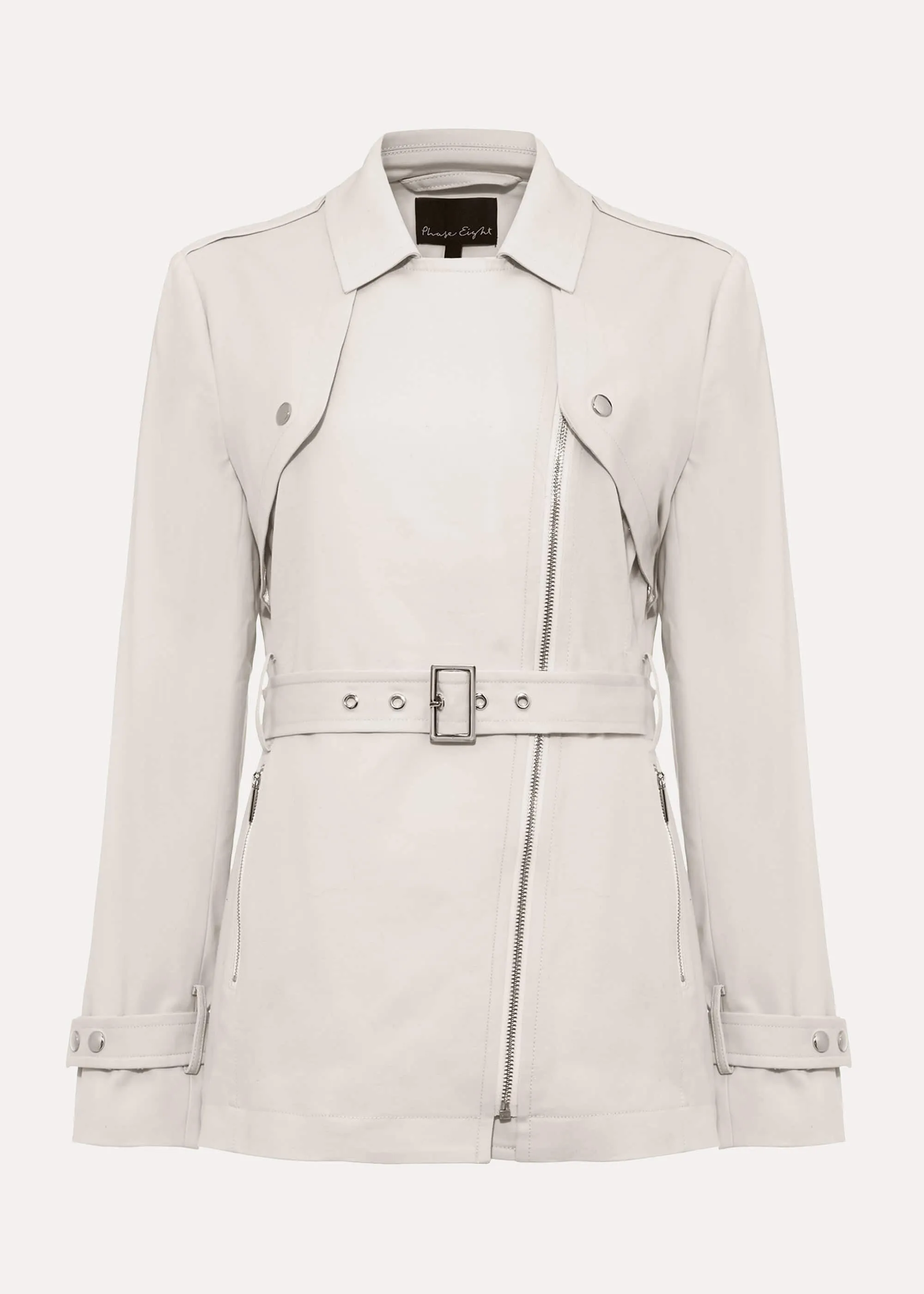 Cara Soft Biker Coat