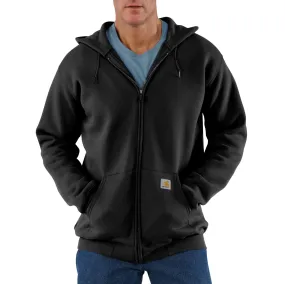 Carhartt Men's Midweight Zip Hooded Sweatshirt_Black