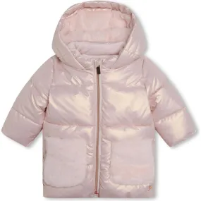 Carrament Beau Hooded Puffer Coat, Pink