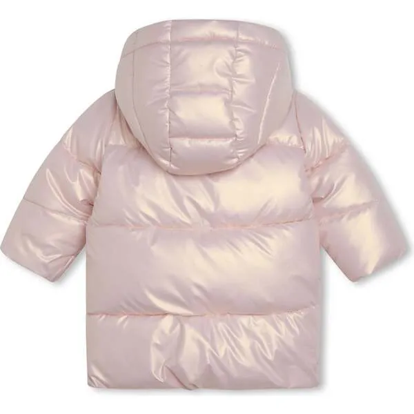 Carrament Beau Hooded Puffer Coat, Pink