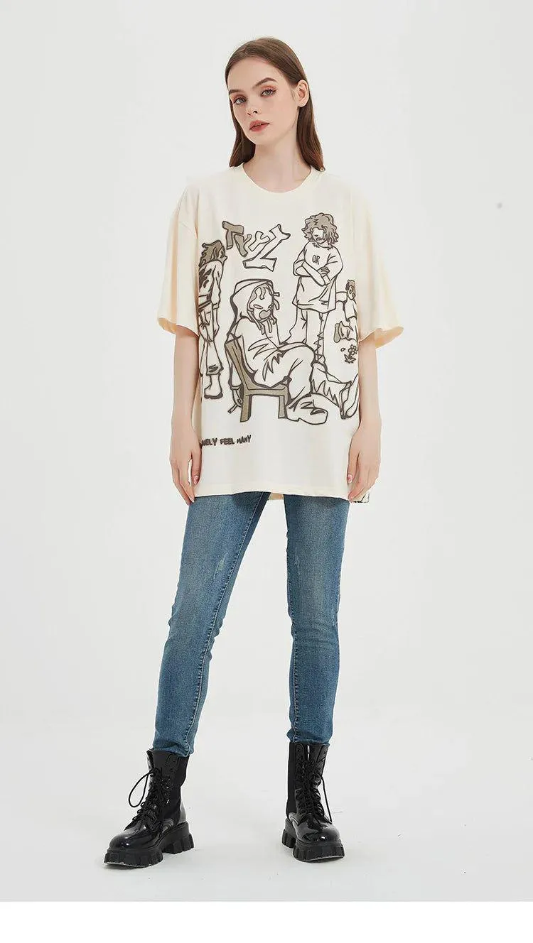 Cartoon Graphic Tee