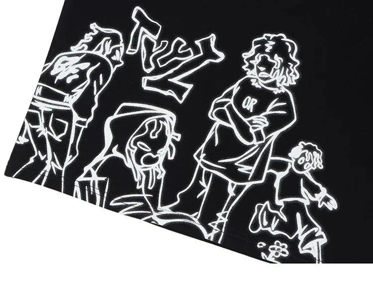 Cartoon Graphic Tee