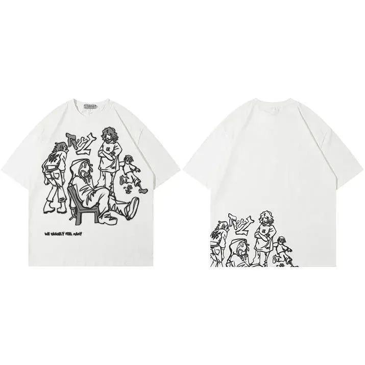 Cartoon Graphic Tee