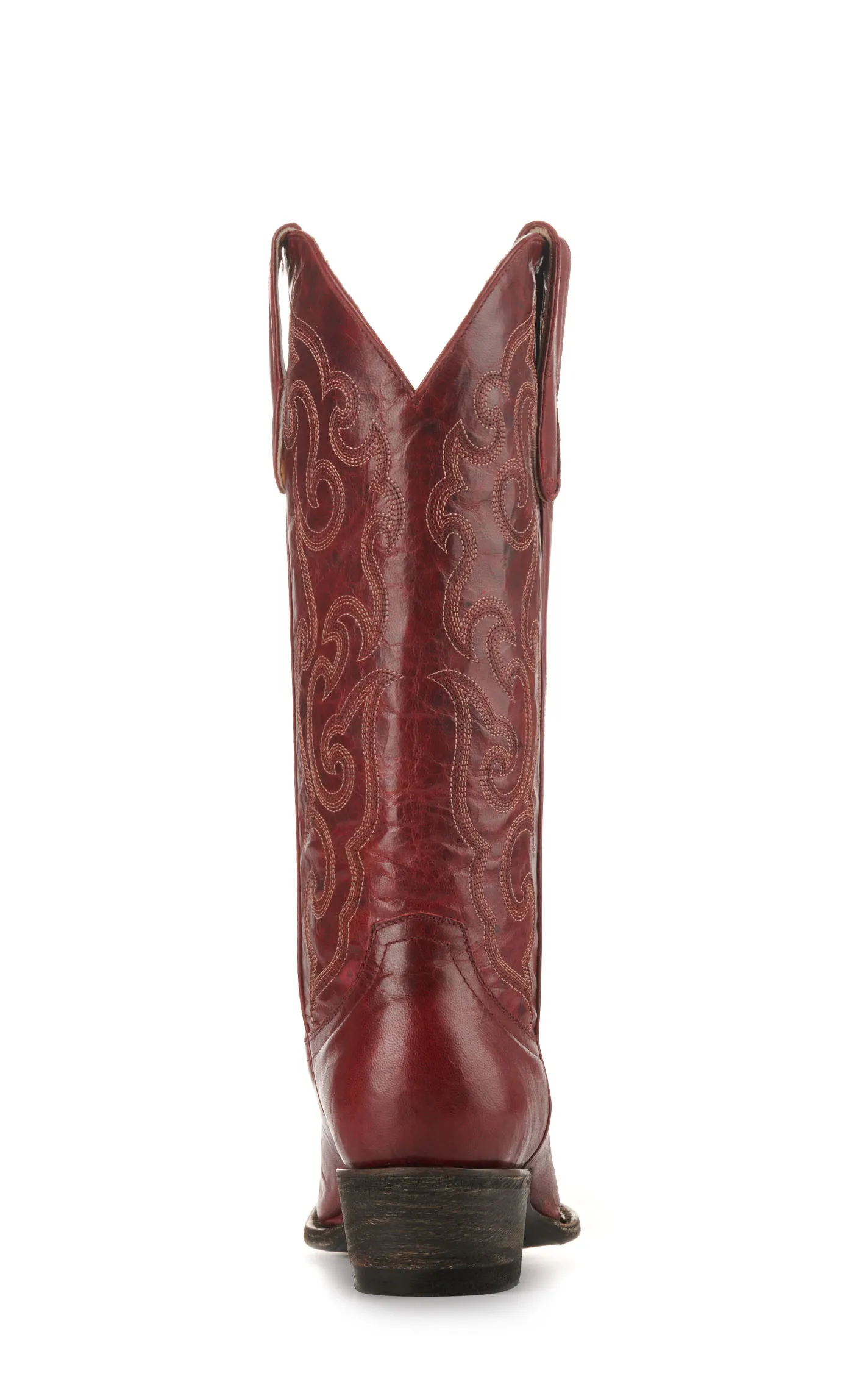 Cavender's Women's Red Goat Snip Toe Cowboy Boots