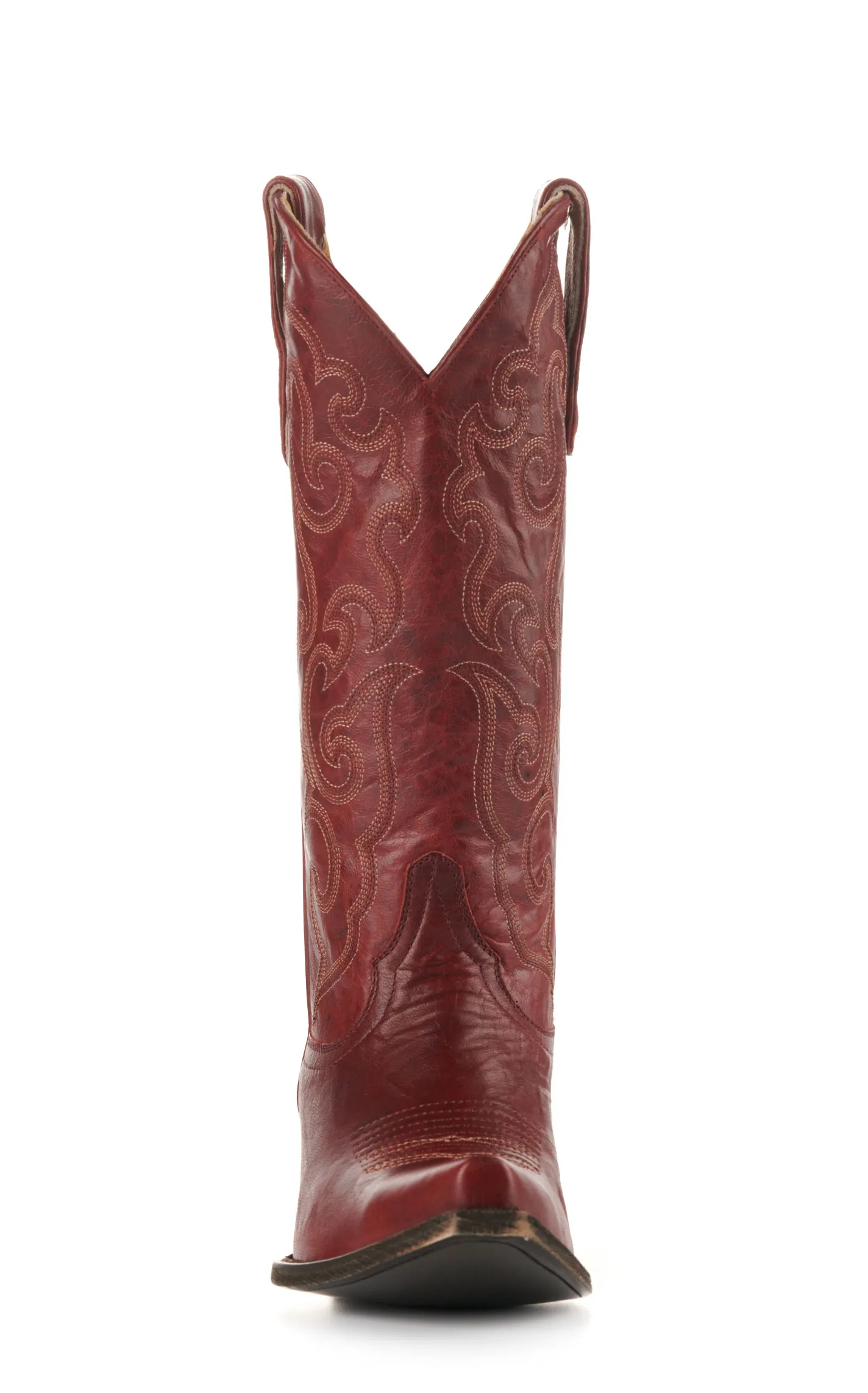 Cavender's Women's Red Goat Snip Toe Cowboy Boots