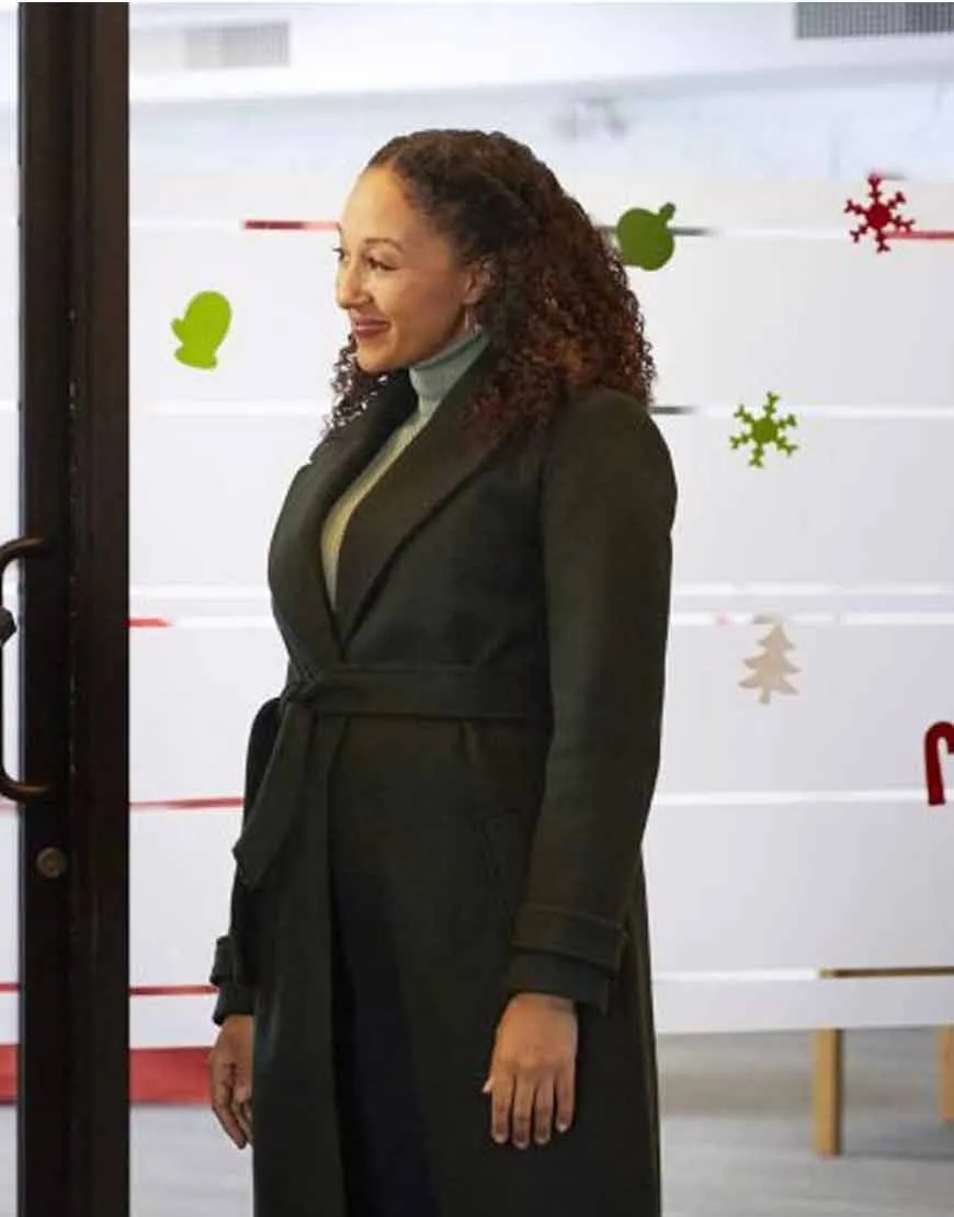 Christmas Comes Twice Tamera Mowry-Housley Coat | Ujackets.com