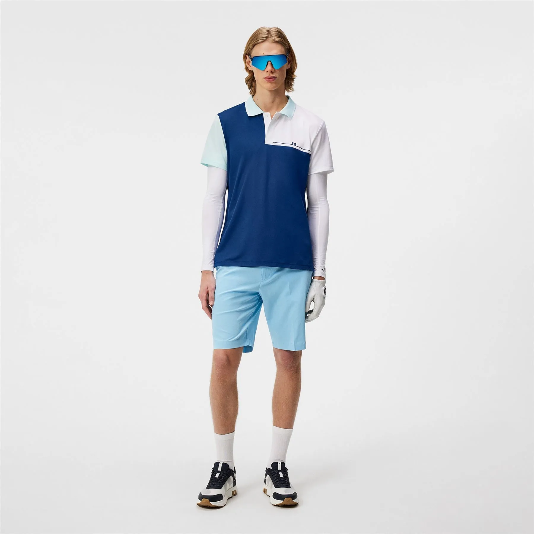 Cliff Regular Fit Soft Pique Polo Estate Blue - SS24