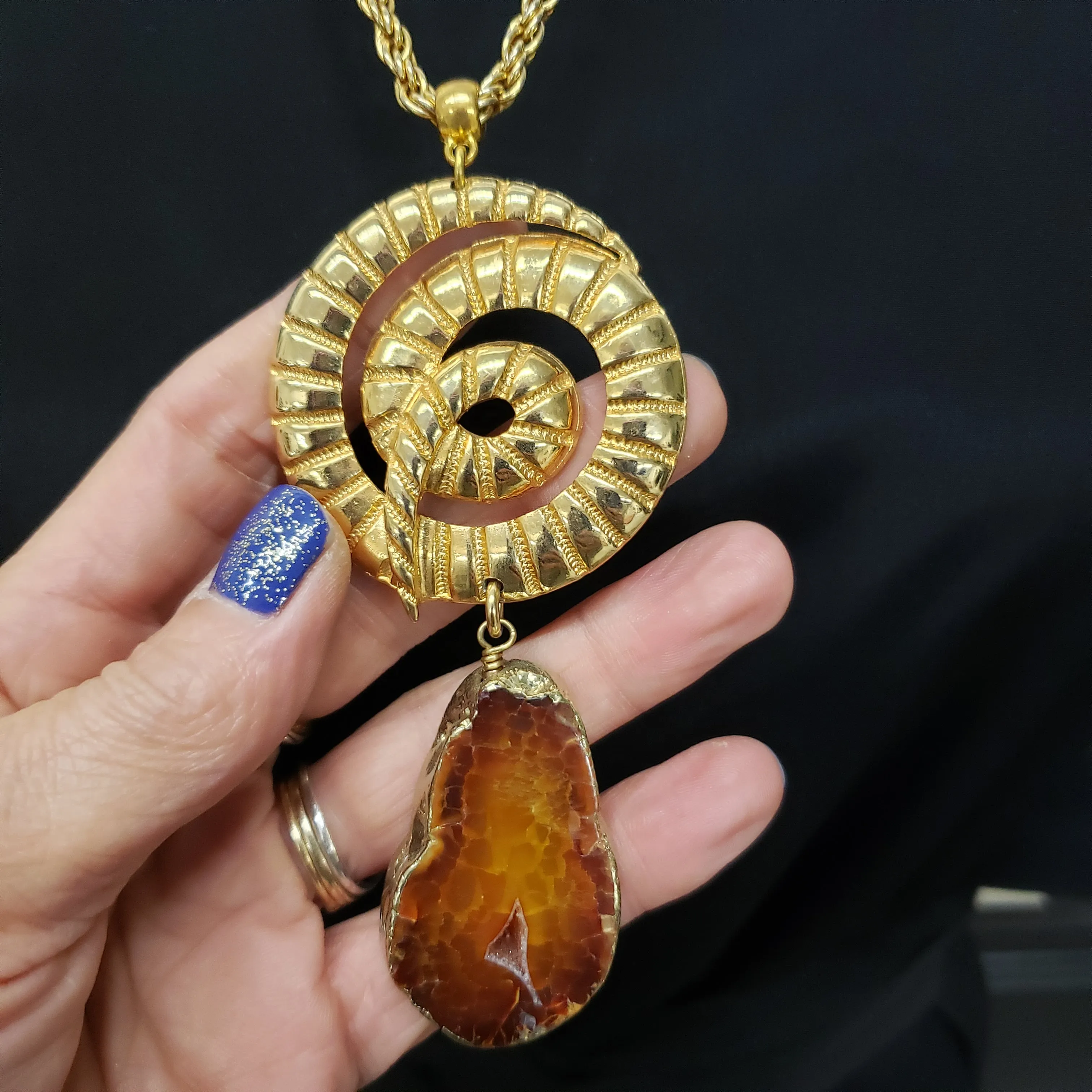 Coiled - Brazilian Fire Agate