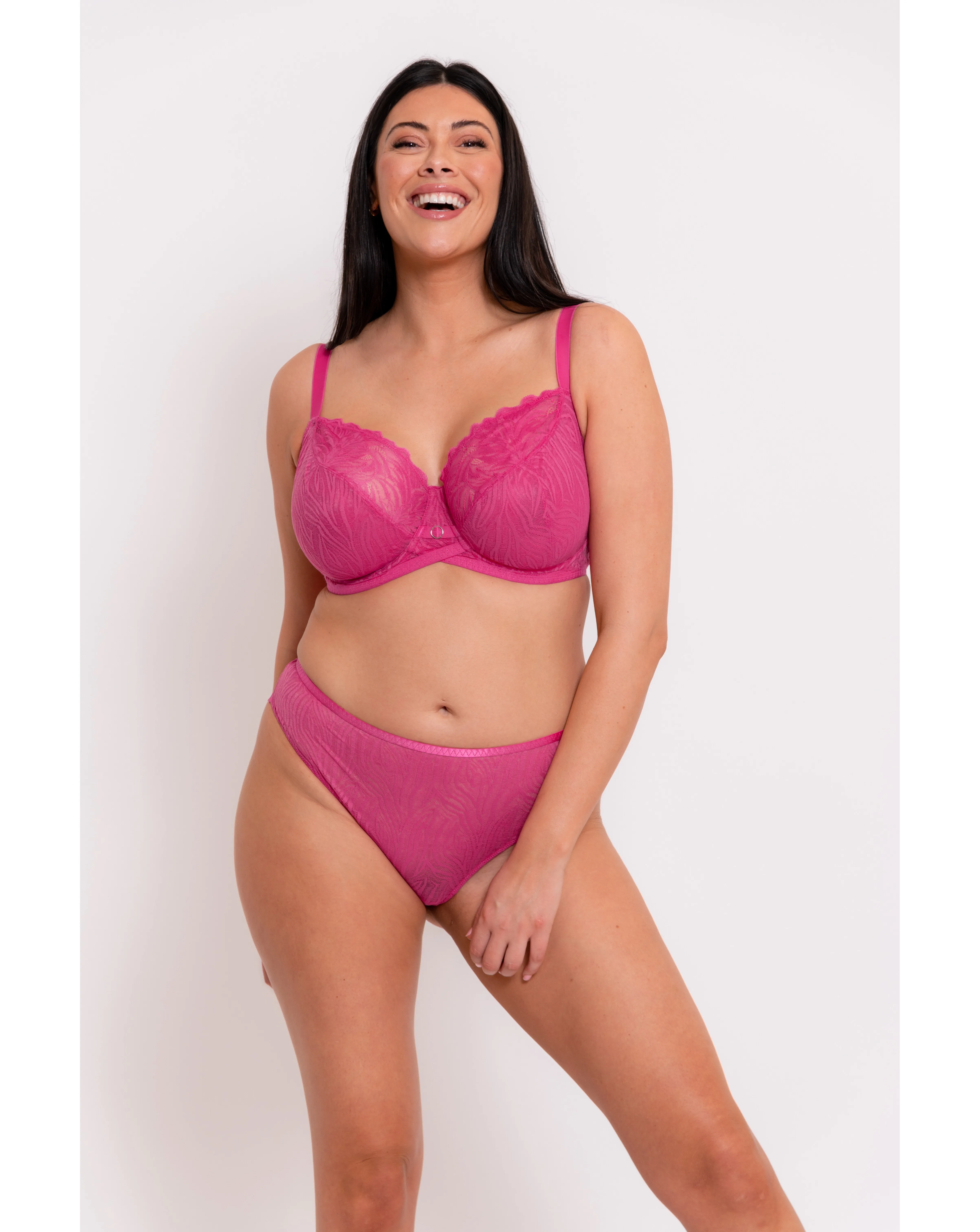 Curvy Kate Lace Daze Brazilian Brief | Simply Be