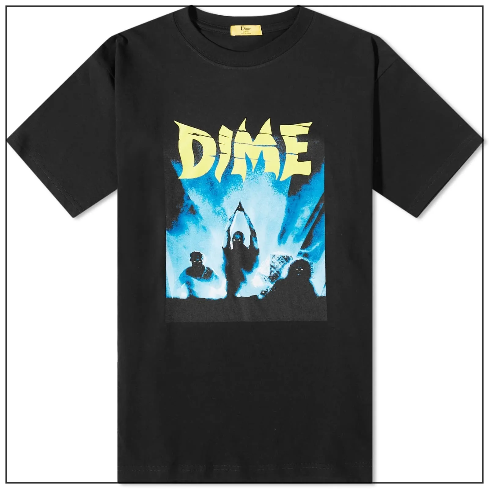 Dime  |Cotton Short Sleeves Skater Style T-Shirts