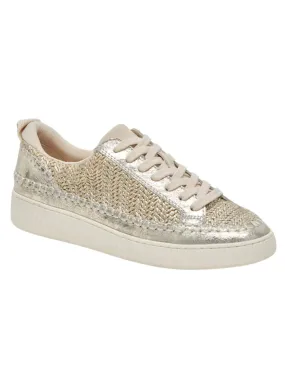 Dolce Vita Nicona Sneaker in Gold Woven