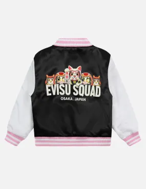 EVISU SQUAD Print Padded Collegiate Jacket