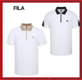 FILA  |Street Style Logo T-Shirts