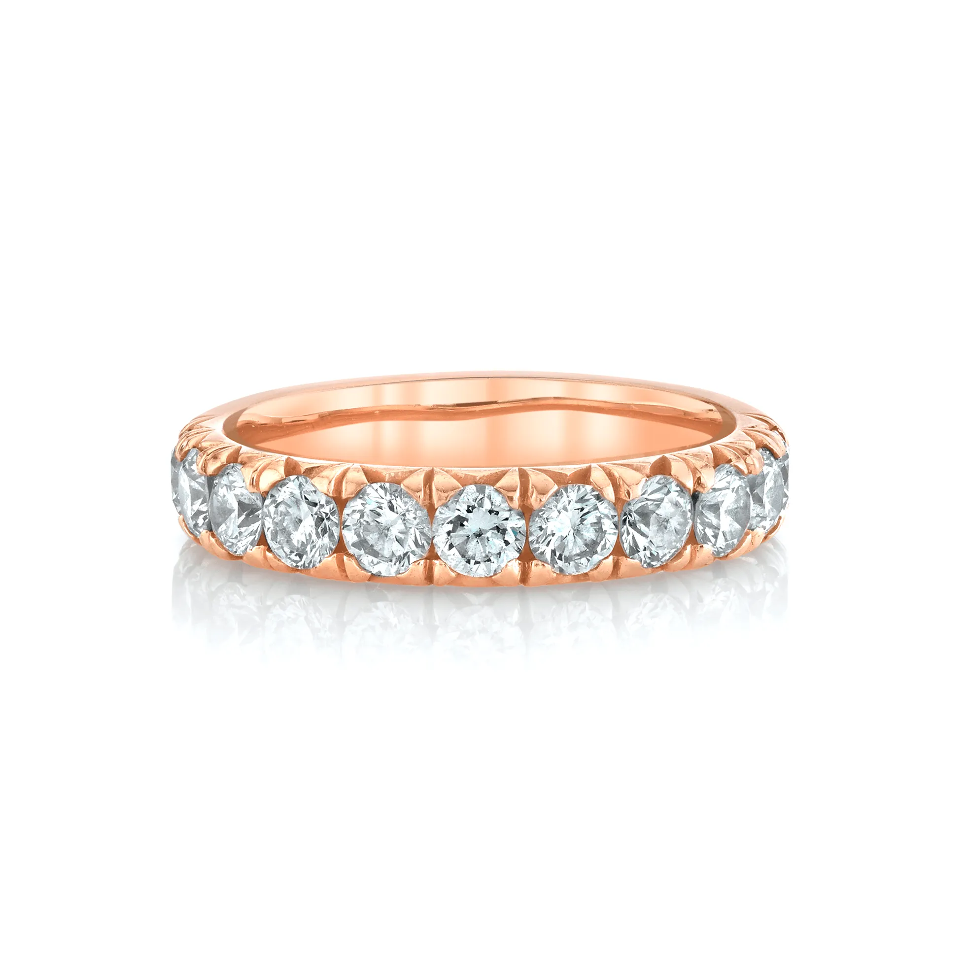 French Pavé Diamond Cloud Fit Band