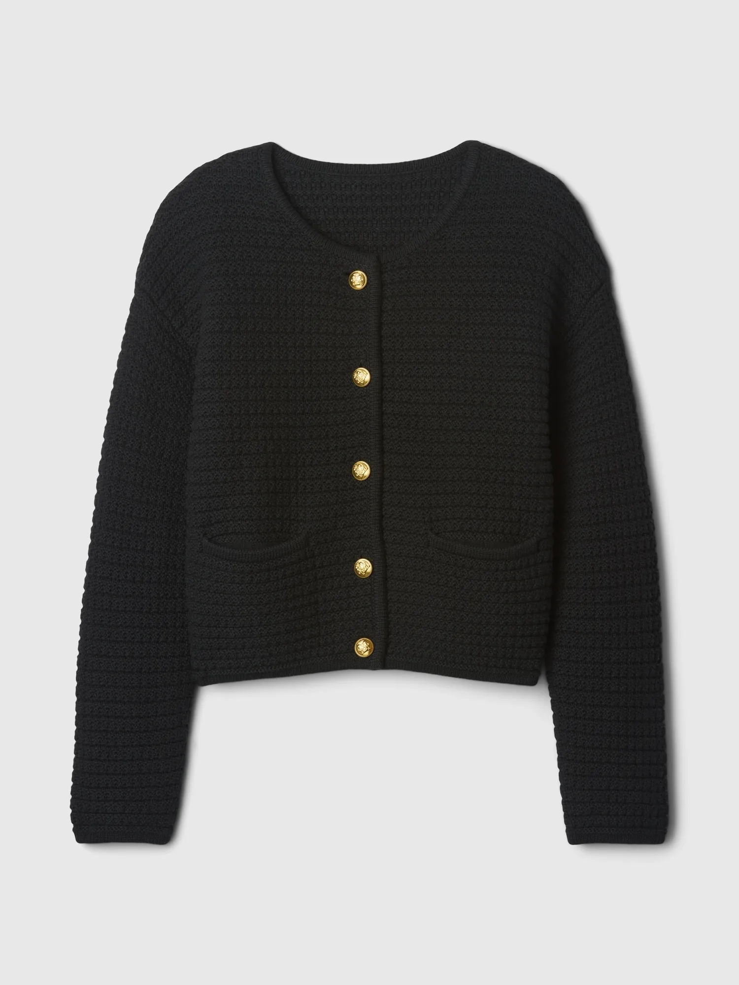 Gap Textured Sweater Jacket