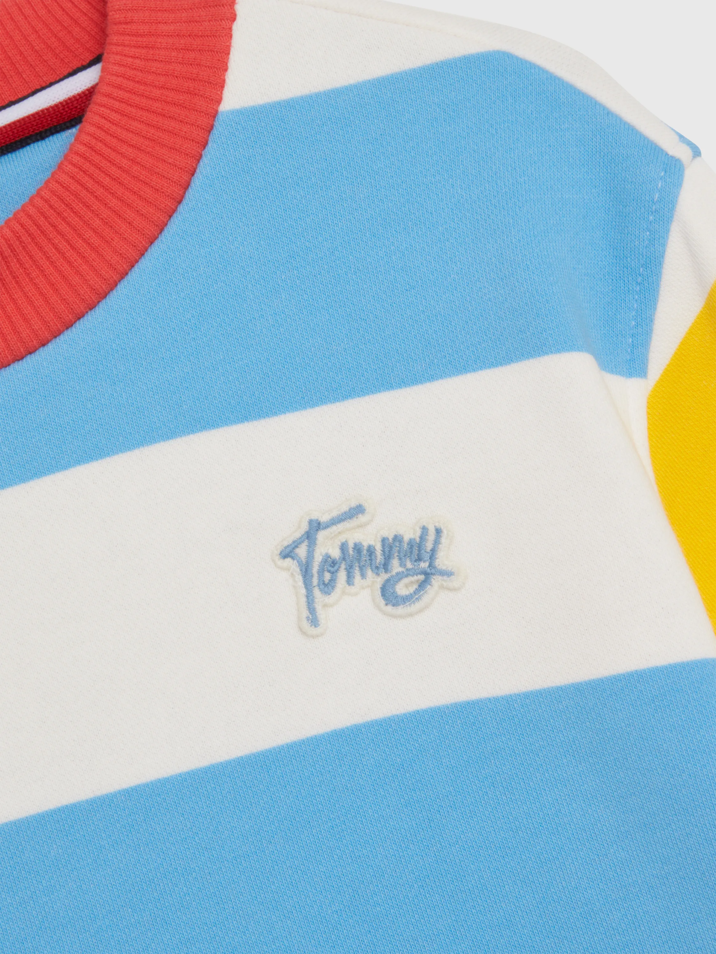 Girls 8-16 Stripe Crew Neck Sweatshirt | Sweatshirts & Hoodies | Tommy Kids